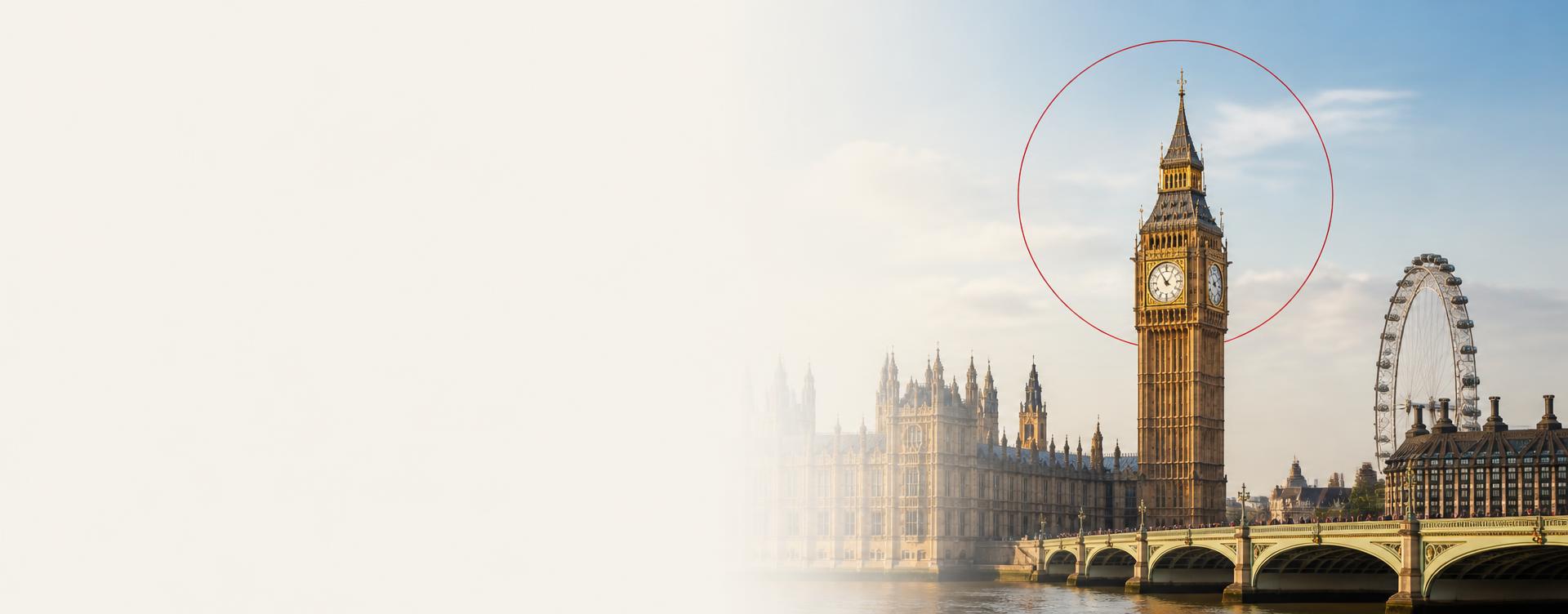 Londra, İngiltere: Big Ben, Westminster ve London Eye